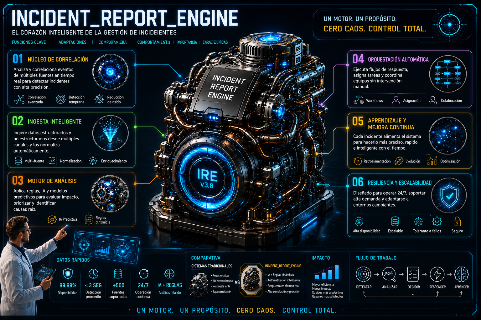 Incident Report Engine infographic